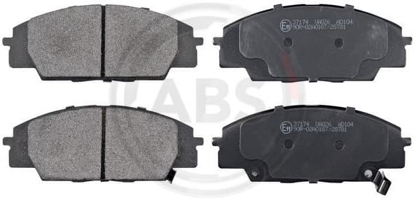 Brake Pad Set, disc brake 37174