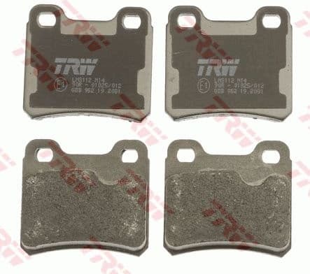 Brake Pad Set, disc brake COTEC GDB952 - image 2