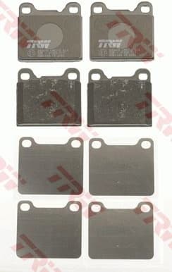 Brake Pad Set, disc brake COTEC GDB1160 - image 2