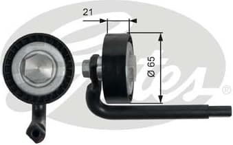 Belt Tensioner, V-ribbed belt DriveAlign™ T39038