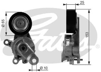 Belt Tensioner, V-ribbed belt DriveAlign™ T38209