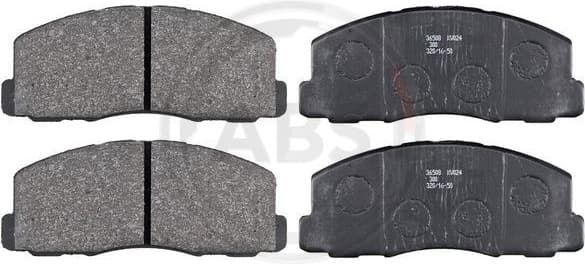 Brake Pad Set, disc brake 36508