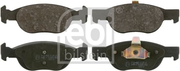Brake Pad Set, disc brake 16372