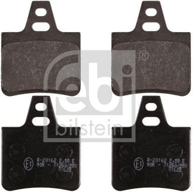 Brake Pad Set, disc brake 16764