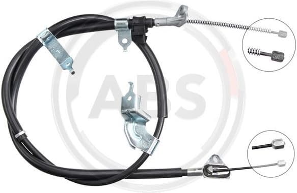 Cable Pull, parking brake K18964