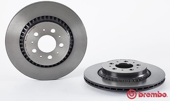Brake discs kit rear, (2pcs), Top Quality 09.9827.11 - image 2