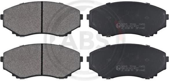 Brake Pad Set, disc brake 36995
