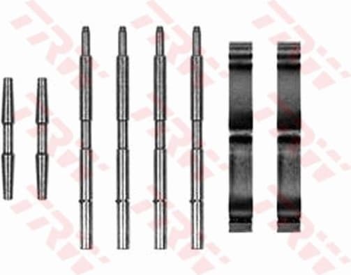 Accessory Kit, disc brake pad PFK202