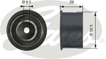 Deflection Pulley/Guide Pulley, timing belt PowerGrip™ T42084