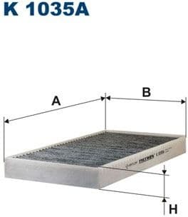 Filter, cabin air K1035A
