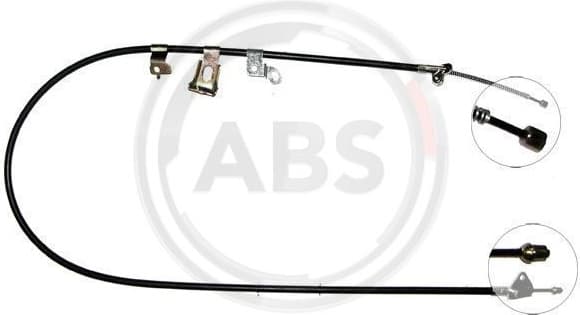 Cable Pull, parking brake K19477