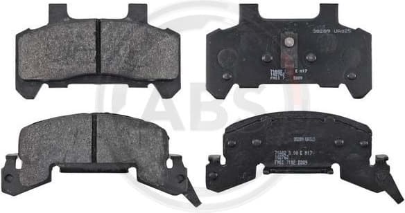 Brake Pad Set, disc brake 38289