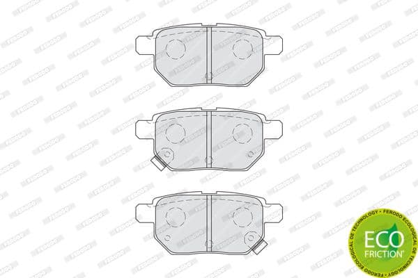 Brake pads rear, Top Quality FDB4042 - image 3
