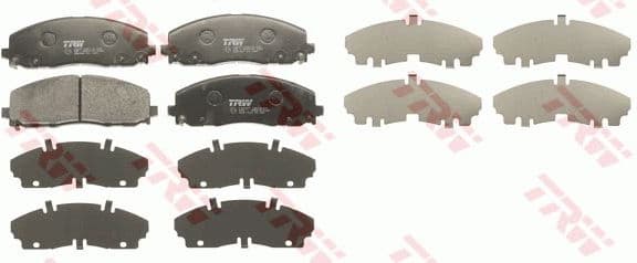 Brake pads front, Top Quality GDB1944 - image 2
