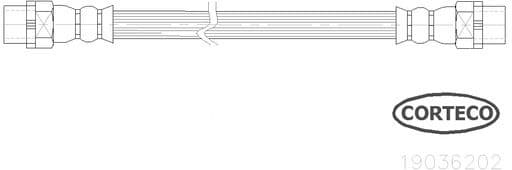 Brake Hose 19036202 - image 2