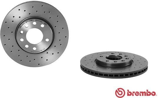 Brake Disc XTRA LINE - Xtra 09.9165.1X - image 2