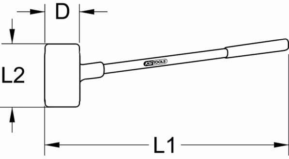 Soft Face Hammer 140.5259 - image 7