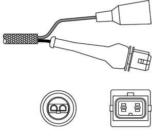 Oxygen Sensor ES10240-12B1