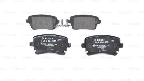 Brake Pad Set, disc brake 0986494303 - image 3