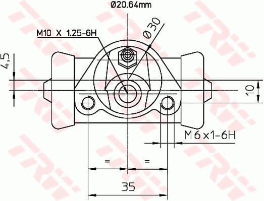 Wheel Brake Cylinder BWF150 - image 2