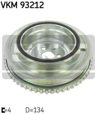 Belt Pulley, crankshaft VKM 93212