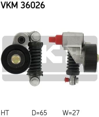 Belt Tensioner, V-ribbed belt VKM 36026