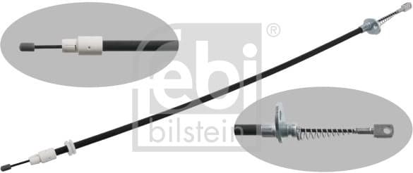 Cable Pull, parking brake 34905