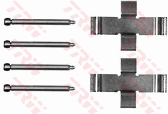 Accessory Kit, disc brake pad PFK81