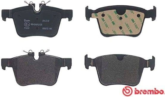 Brake pads rear, Top Quality P86029 - image 2