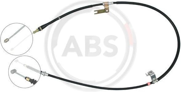 Cable Pull, parking brake K15947