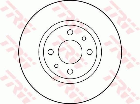 Brake Disc DF1744 - image 2