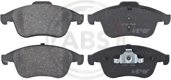 Brake Pad Set, disc brake 37744