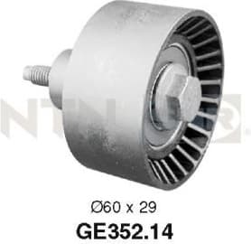 Deflection Pulley/Guide Pulley, timing belt GE352.14