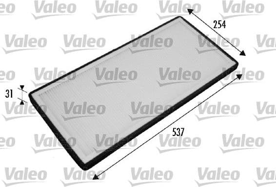 Filter, cabin air VALEO ESSENTIAL 698775