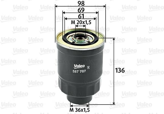 Fuel Filter 587707