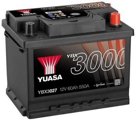 Starter Battery YBX3000 SMF Batteries YBX3027