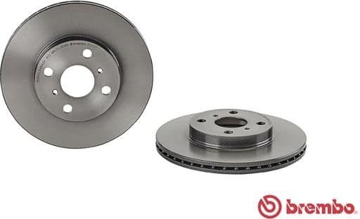 Brake Disc PRIME LINE - UV Coated 09.8545.11 - image 2