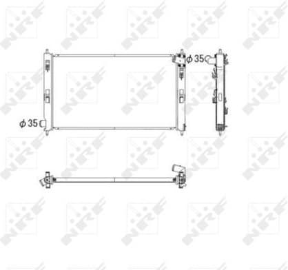 Radiator, engine cooling 53593 - image 5