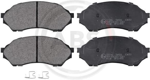 Brake Pad Set, disc brake 37186