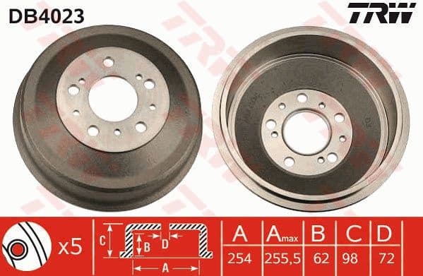 Brake Drum DB4023