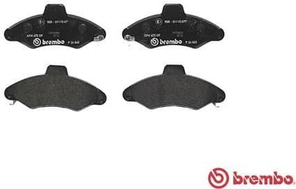 Brake Pad Set, disc brake PRIME LINE P24045 - image 2