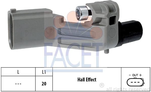 Sensor camshaft position 9.0598