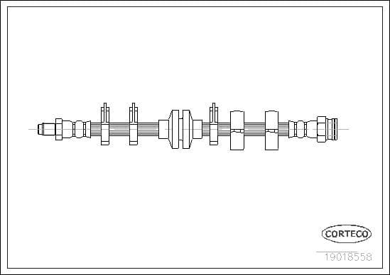 Brake Hose 19018558