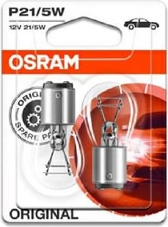 Osram lemputės P21/5W 12V BAY15D 2vnt - 7528-02B (OSRAM) - Autoera