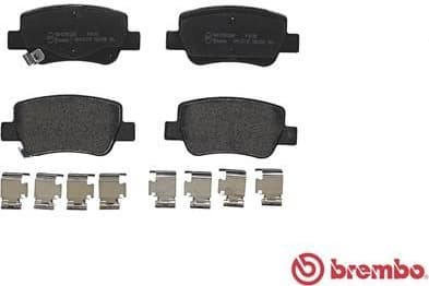 Brake pads rear, Top Quality P83112 - image 2