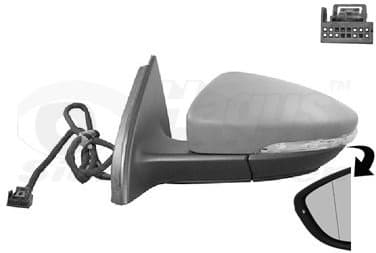 Exterior Mirror * HAGUS * 5740807 - image 2