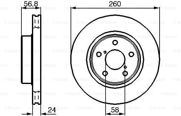 Brake Disc 0986478293 - image 2