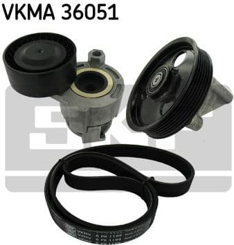 V-ribbed Belt Set VKMA 36051