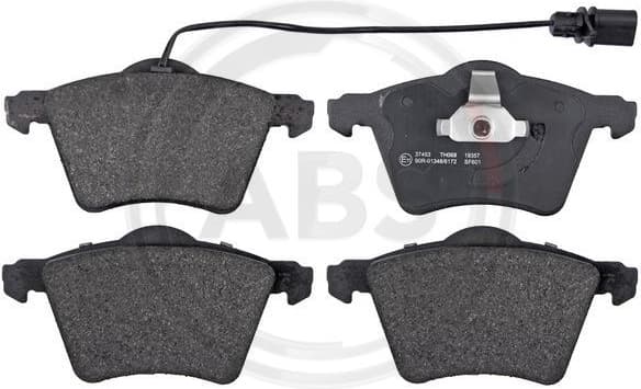 Brake Pad Set, disc brake 37453