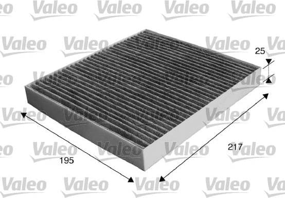 Filter, cabin air VALEO PROTECT 715537